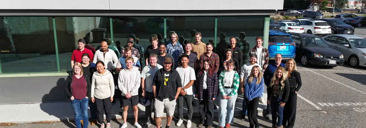 Team photo of Ecora's Kelowna Team